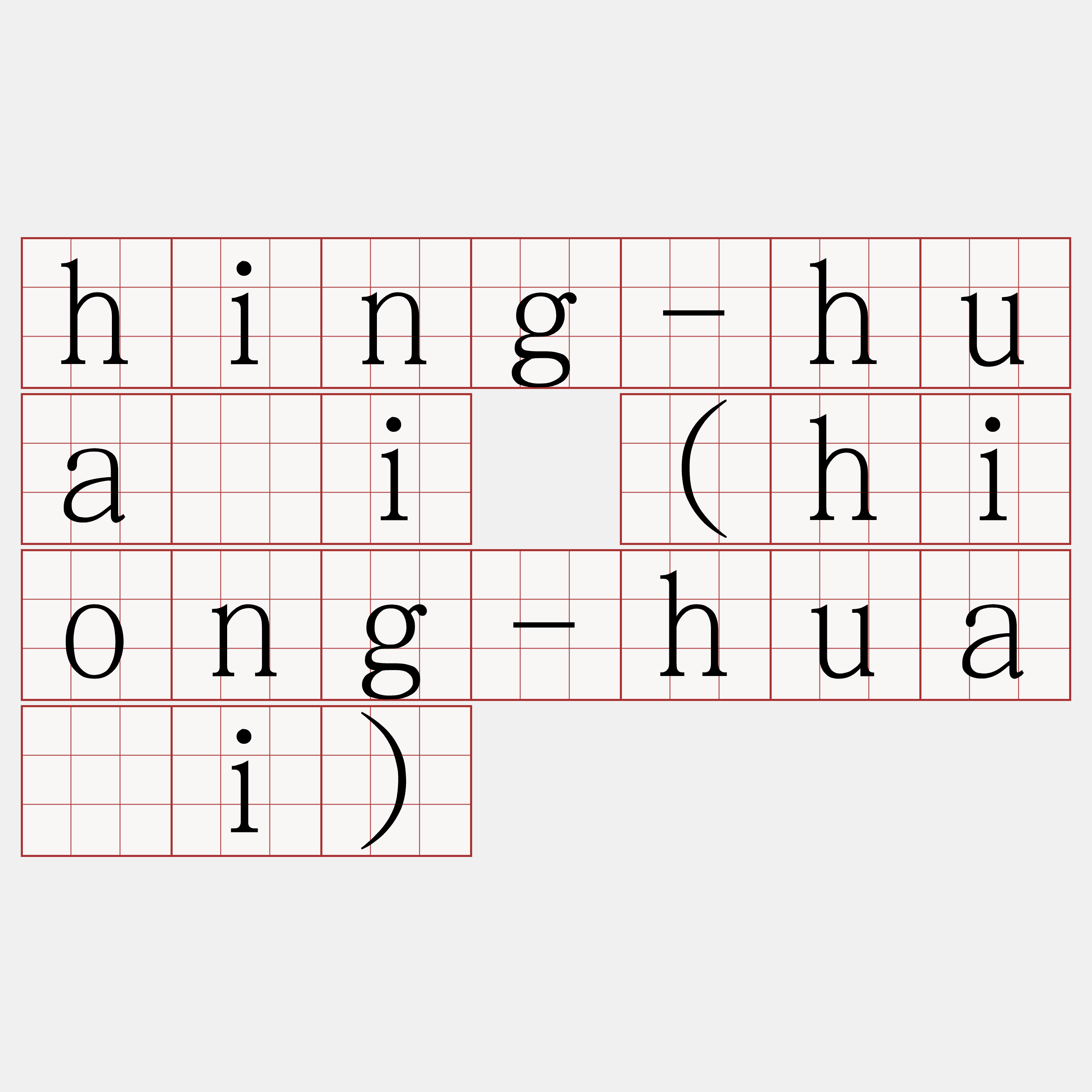 hing-huâi (hiong-huâi)